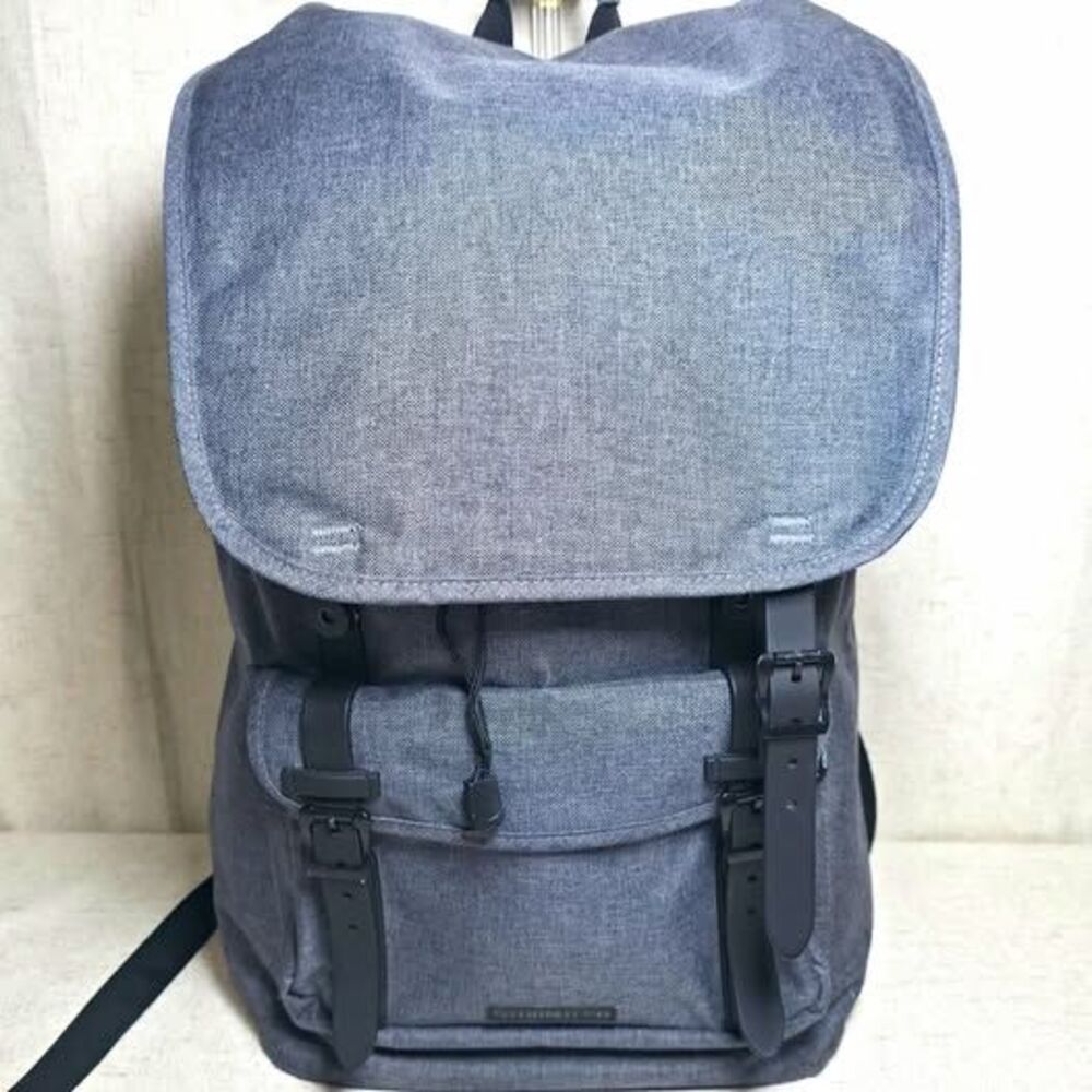 Stormtech Gray Backpack Rucksack Buckle/Drawstring/Zip Adjustable Strap Lined